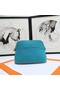 Hermes Cosmetic Bag H3699 Blue Replica