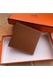 Hermes espom leather Wallet H2296 brown Replica