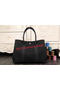 Hermes Garden Party 36cm 30cm Tote Bag Canvas Black Replica