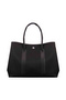 Hermes Garden Party 36cm 30cm Tote Bag Canvas Black Replica