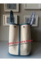 Hermes Garden Party 36CM Bag Canvas Leather H11M Blue Replica