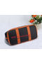 Hermes Garden Party 36cm Tote Bag Grainy Leather Black&Orange Replica