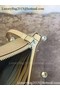 Hermes Grainy Leather Clutch H88016 OffWhite Replica