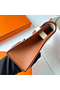 Hermes HSS Kelly Pochette Bicolor Bag in Gold and Craie Swift Calfskin Replica