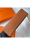 Hermes HSS Kelly Pochette Bicolor Bag in Gold and Craie Swift Calfskin Replica