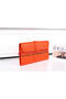 Hermes Jige Clutch Bag Calfskin Leather HQ864 Orange Replica