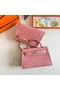 Hermes Kelly 19cm Shoulder Bags Epsom Leather KL19 Gold hardware pink Replica