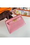 Hermes Kelly 19cm Shoulder Bags Epsom Leather KL19 Gold hardware pink Replica