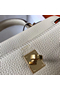 Hermes Kelly 20cm Bag In Craie Clemence Leather GHW Replica