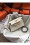 Hermes Kelly 22cm Handle Bag Epsom Leather KL22 Cream Replica
