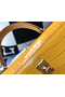 Hermes Kelly 25cm Handmade Bag In Yellow Embossed Crocodile Leather Replica