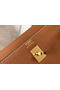 Hermes Kelly 25cm Sellier Bag In Gold Epsom Leather Replica