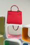 Hermes Kelly 25cm Tote Bag Togo Leather K2138 Red Replica