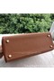 Hermes Kelly 32cm Shoulder Bag Brown Calfskin Leather K32CL Gold Replica