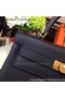 Hermes Kelly 32cm Shoulder Bag TOGO Leather KY32 Black Replica
