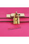 Hermes Kelly 32cm Shoulder Bags Rosy Grainy Leather Gold Replica