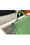 Hermes Kelly Mini II Bag In Vert Criquet Epsom Leather GHW Replica