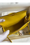 Hermes Kelly Mini II Sellier Handmade Bag In Jaune de Naples Epsom Calfskin Replica