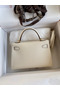 Hermes Kelly Mini II Sellier Handmade Bag In Nata Epsom Calfskin Replica