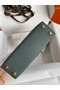 Hermes Kelly Mini II Sellier Handmade Bag In Vert Amande Epsom Calfskin Replica