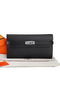 Hermes Kelly Original Saffiano Leather Bi-Fold Wallet A708 Black Replica
