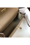 Hermes Kelly Pochette Bag In Gris Tourterelle Epsom Leather Replica