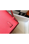 Hermes Kelly Pochette Bag In Rose Lipstick Epsom Leather Replica
