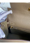 Hermes Kelly Retourne 28 Handmade Bag In Taupe Clemence Leather Replica