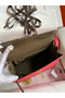 Hermes Kelly Sellier 25 Bicolor Bag in Rose Extremea nd Taupe Epsom Calfskin Replica