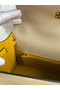 Hermes Kelly Sellier 25 Bicolor Bag in Trench and Yellow Epsom Calfskin Replica