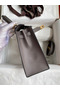 Hermes Kelly Sellier 25 Handmade Bag In Etain Epsom Calfskin Replica