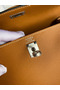 Hermes Kelly Sellier 25 Handmade Bag In Toffee Epsom Calfskin Replica