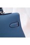 Hermes Kelly Shoulder Bag Original TOGO Leather KY3255 blue Replica