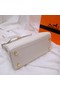 Hermes Kelly Shoulder Bag Original TOGO Leather KY3255 white Replica