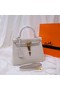 Hermes Kelly Shoulder Bag Original TOGO Leather KY3255 white Replica