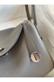 Hermes Lindy 26 Handmade Bag In Etain Clemence Leather Replica