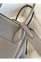 Hermes Lindy 26 Handmade Bag In Etain Clemence Leather Replica