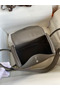 Hermes Lindy 26 Handmade Bag In Etain Clemence Leather Replica