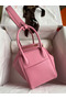 Hermes Lindy 26 Handmade Bag In Rose Confetti Swift Calfskin Replica