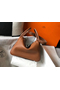 Hermes Lindy 30cm Bag In Gold Clemence Leather PHW Replica