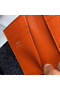 Hermes MC2 Euclide Card Holder In Orange Epsom Leather Replica