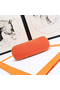 Hermes Medium Bolide Travel Case In Orange Cotton Replica