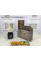 Hermes MINI Kelly 22cm Tote Bag Croco Leather KL22 Grey Replica