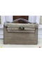 Hermes MINI Kelly 22cm Tote Bag Croco Leather KL22 Grey Replica