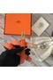 Hermes original epsom leather Kelly belt H069853 orange Replica