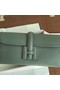 Hermes Original jige swift Leather Clutch 37088 Almond green Replica