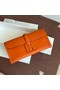 Hermes Original jige swift Leather Clutch 37088 Orange Replica