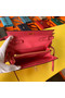 Hermes Original kelly espom leather to go woc Bag H4087 rose Replica