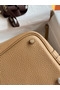 Hermes Picotin Lock 18 Handmade Bag in Chai Clemence Leather Replica