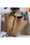 Hermes Picotin Lock 18 Handmade Bag in Chai Clemence Leather Replica